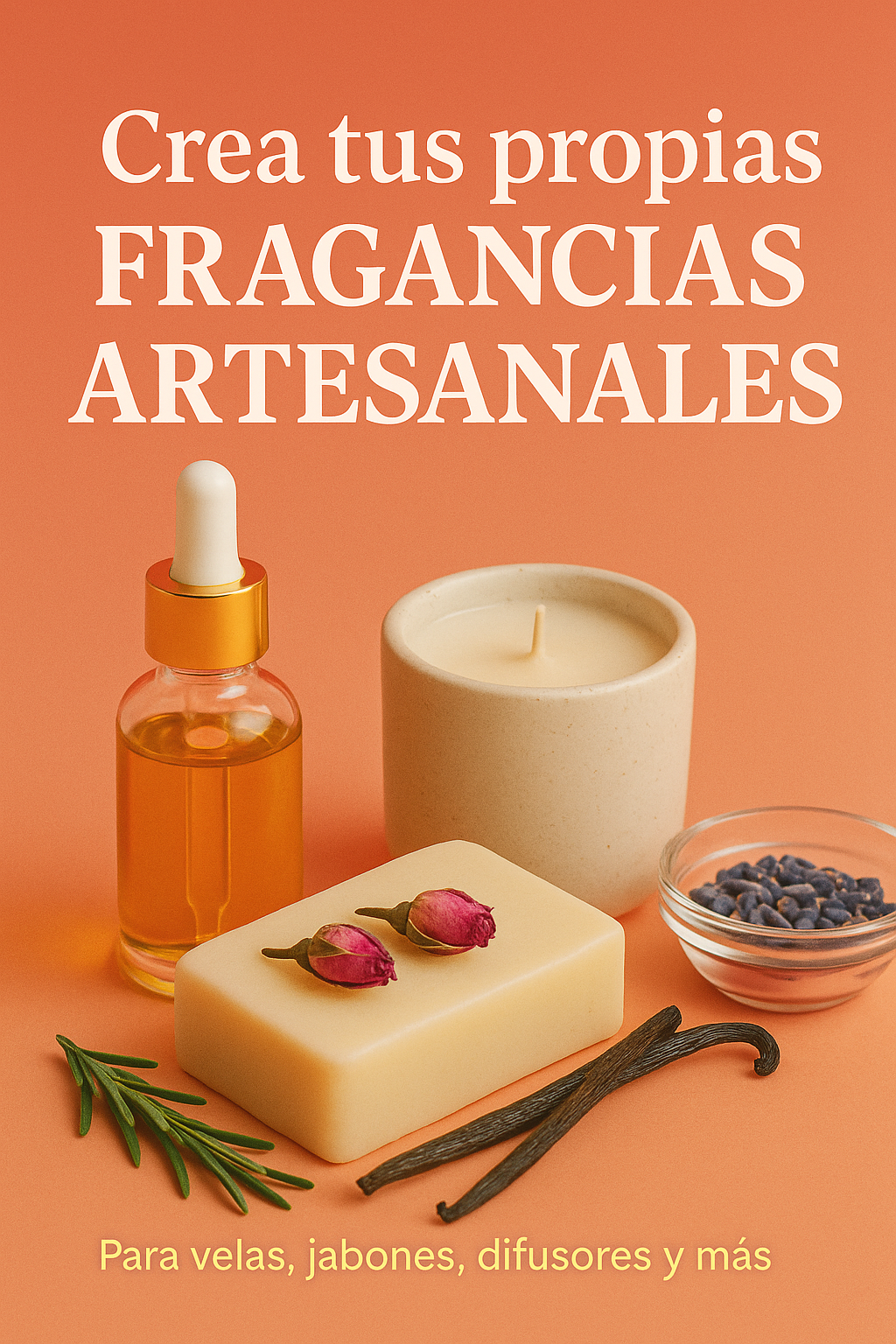 Tu guía definitiva para crear fragancias artesanales irresistibles + 2 regalos exclusivos.