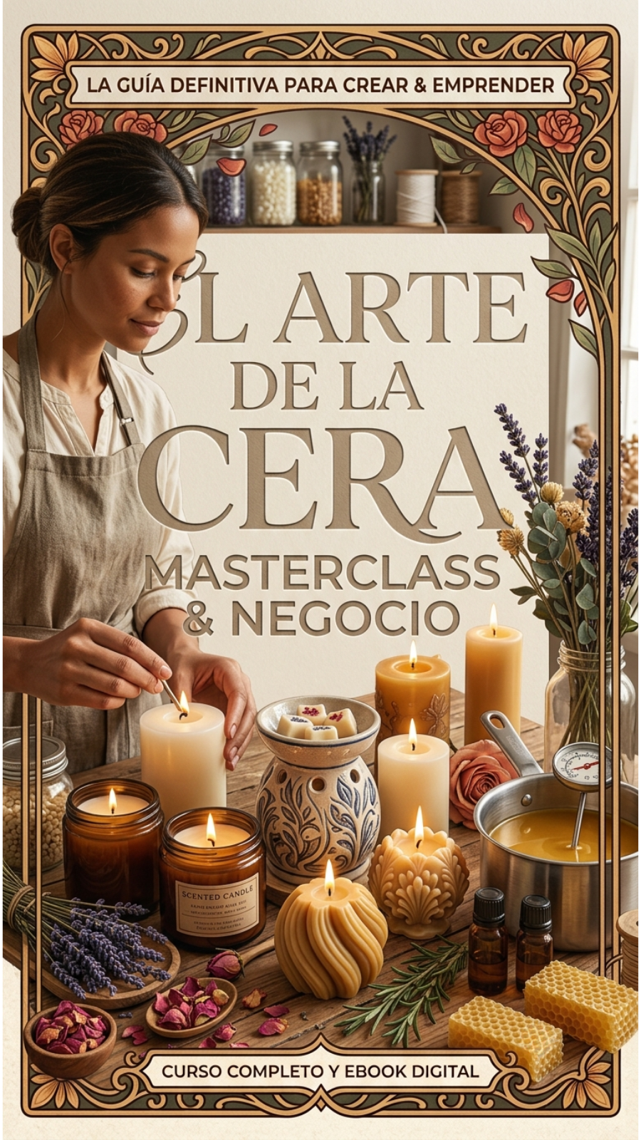 El Arte de la Cera: Masterclass & Negocio